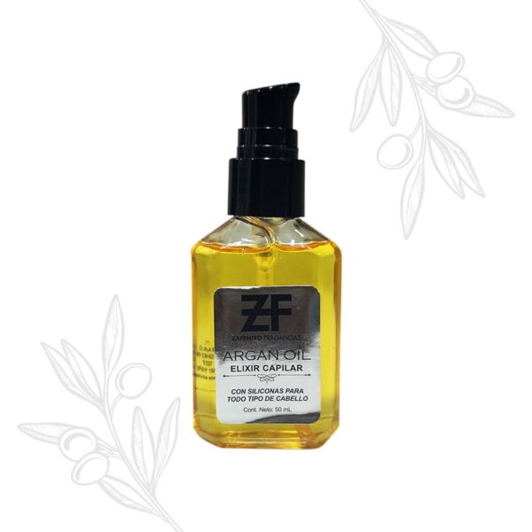 argan oil desarrollado por zapphiro fragancias